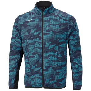 Mizuno Winter Stretch Full Zip Jacket - Ocean Blue