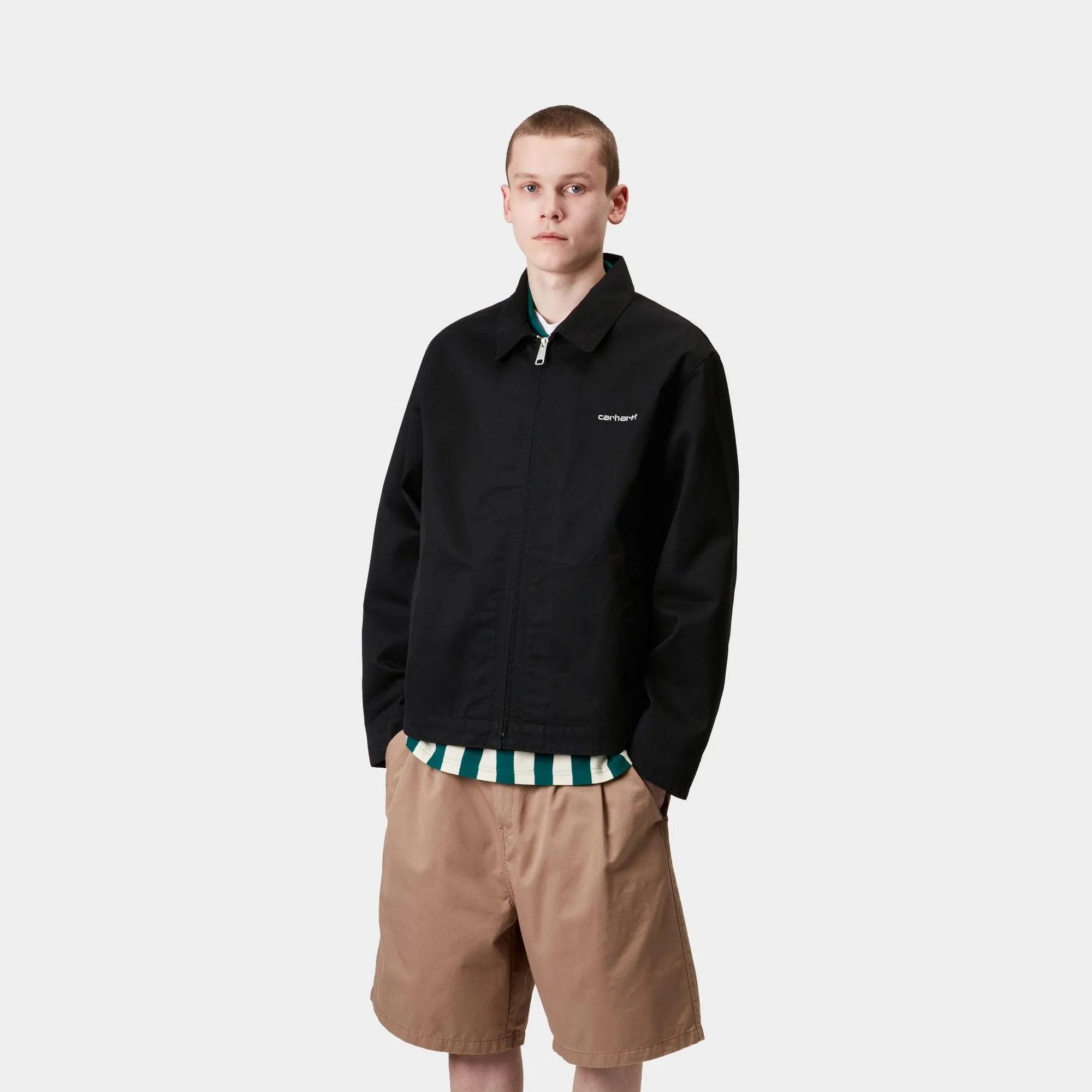 Module Script Jacket | Black / White Carhartt WIP