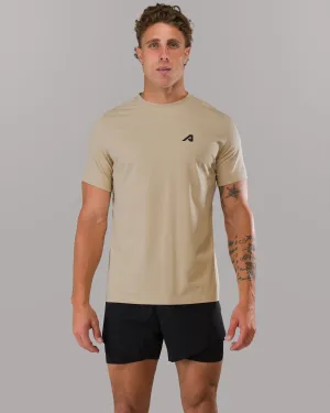 Momentum Tee - Sandstorm Alphalete Athletics