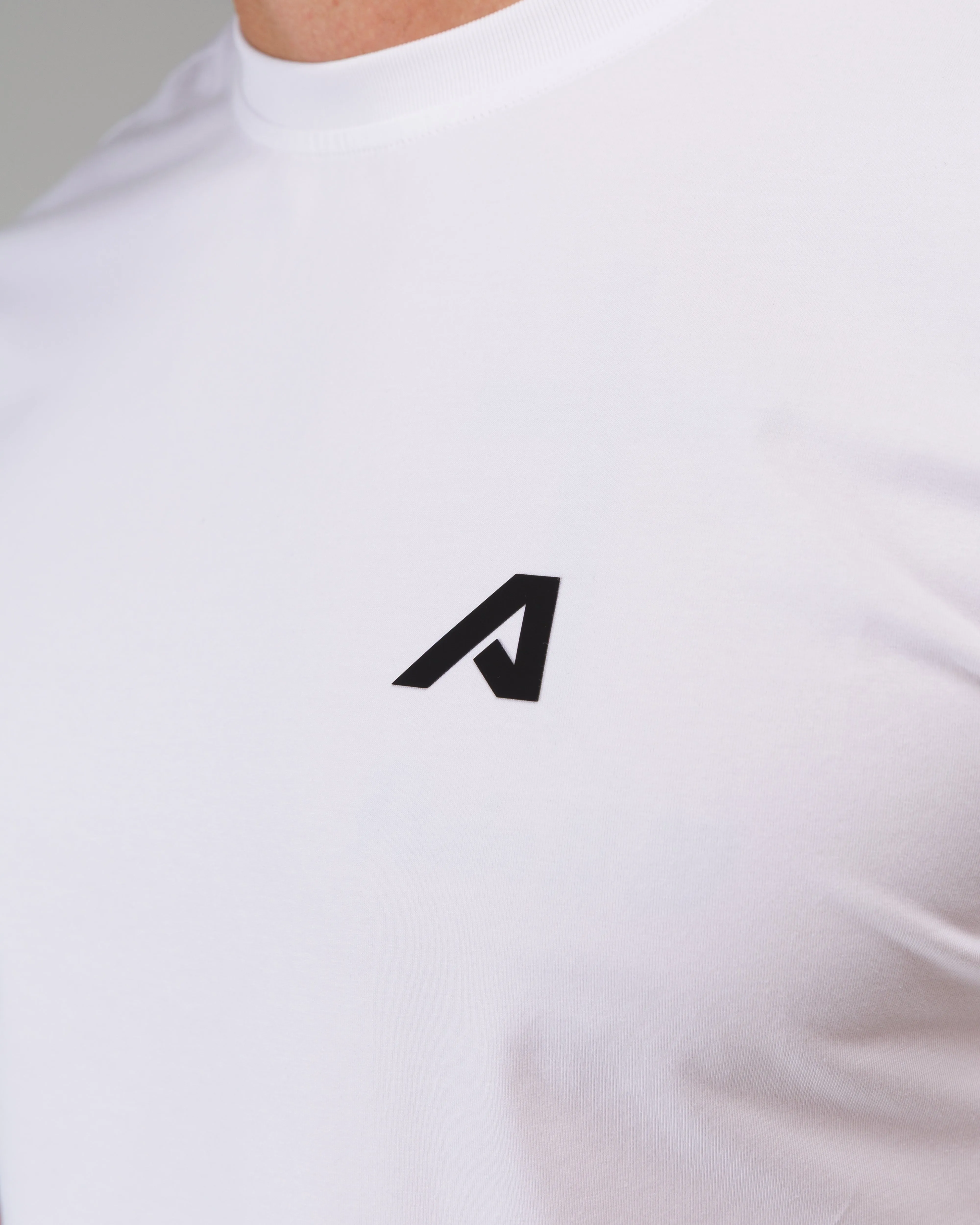 Momentum Tee - White Alphalete Athletics