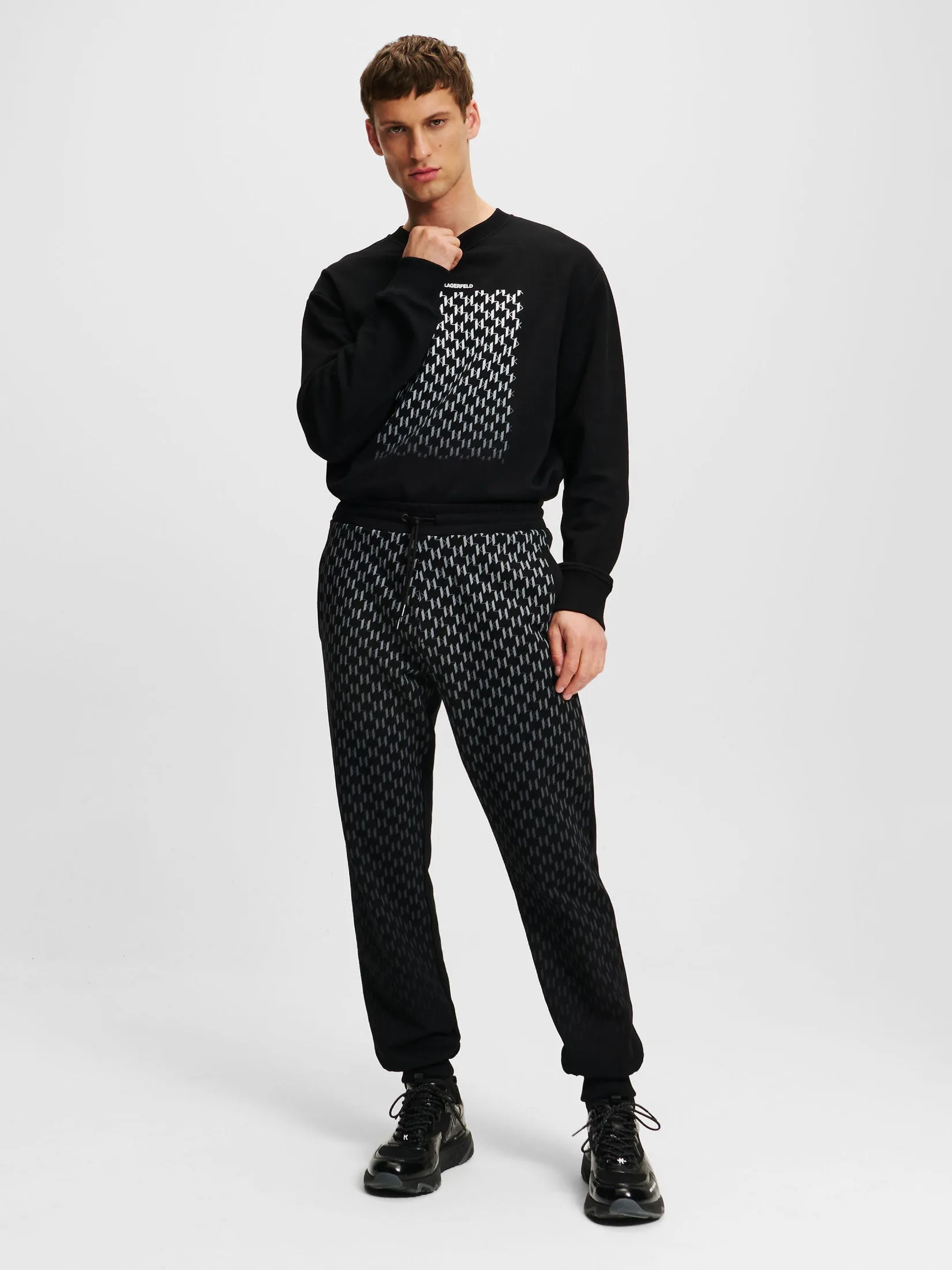 MONOGRAM DEGRADE SWEATPANTS