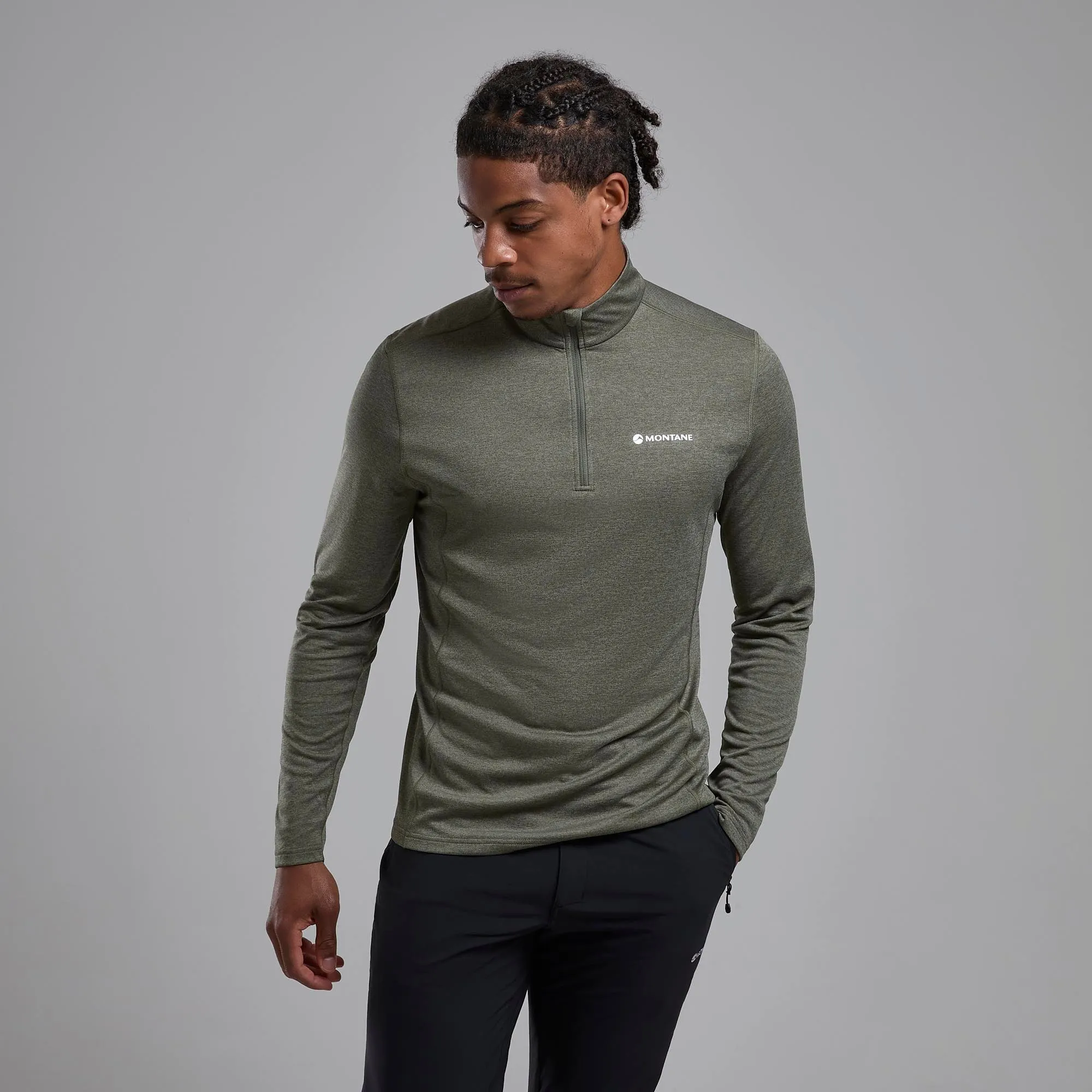 Montane Men's Dart Zip Neck T-Shirt Montane