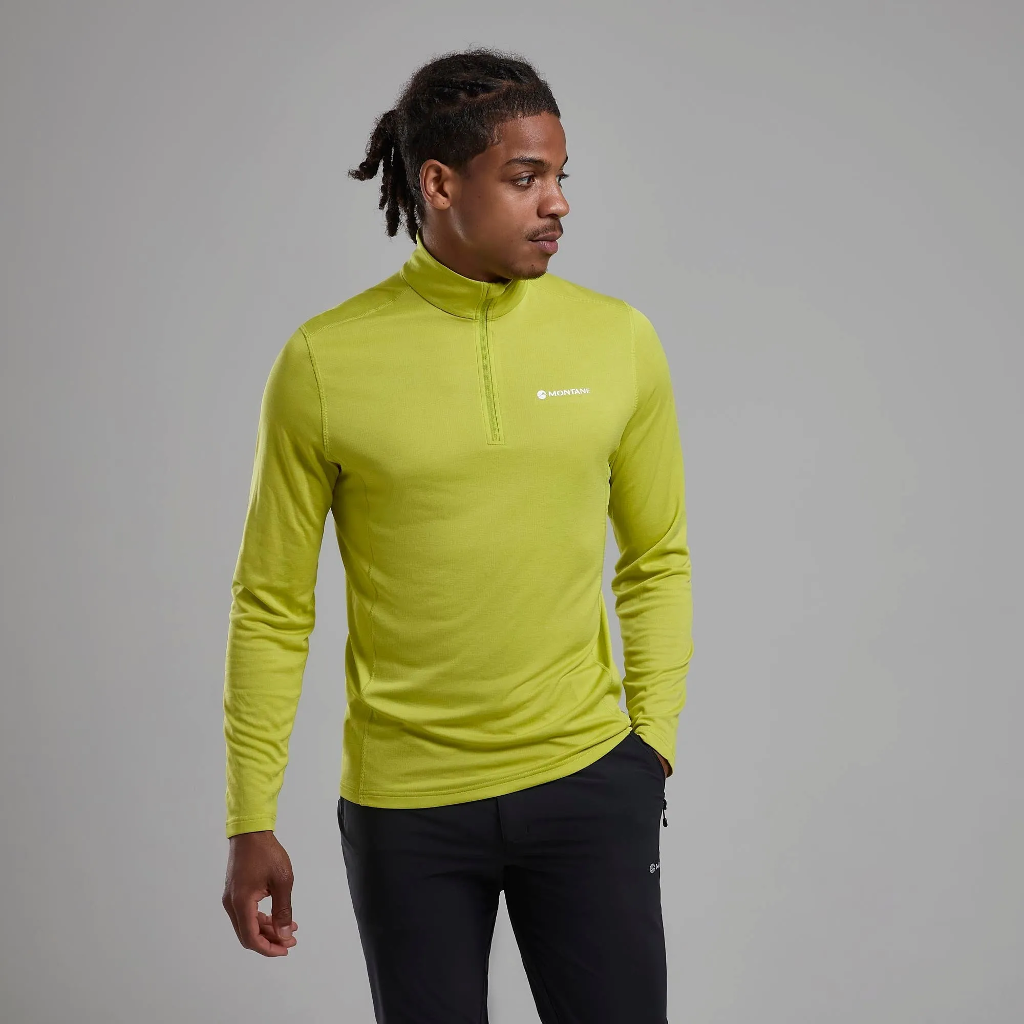 Montane Men's Dart Zip Neck T-Shirt Montane