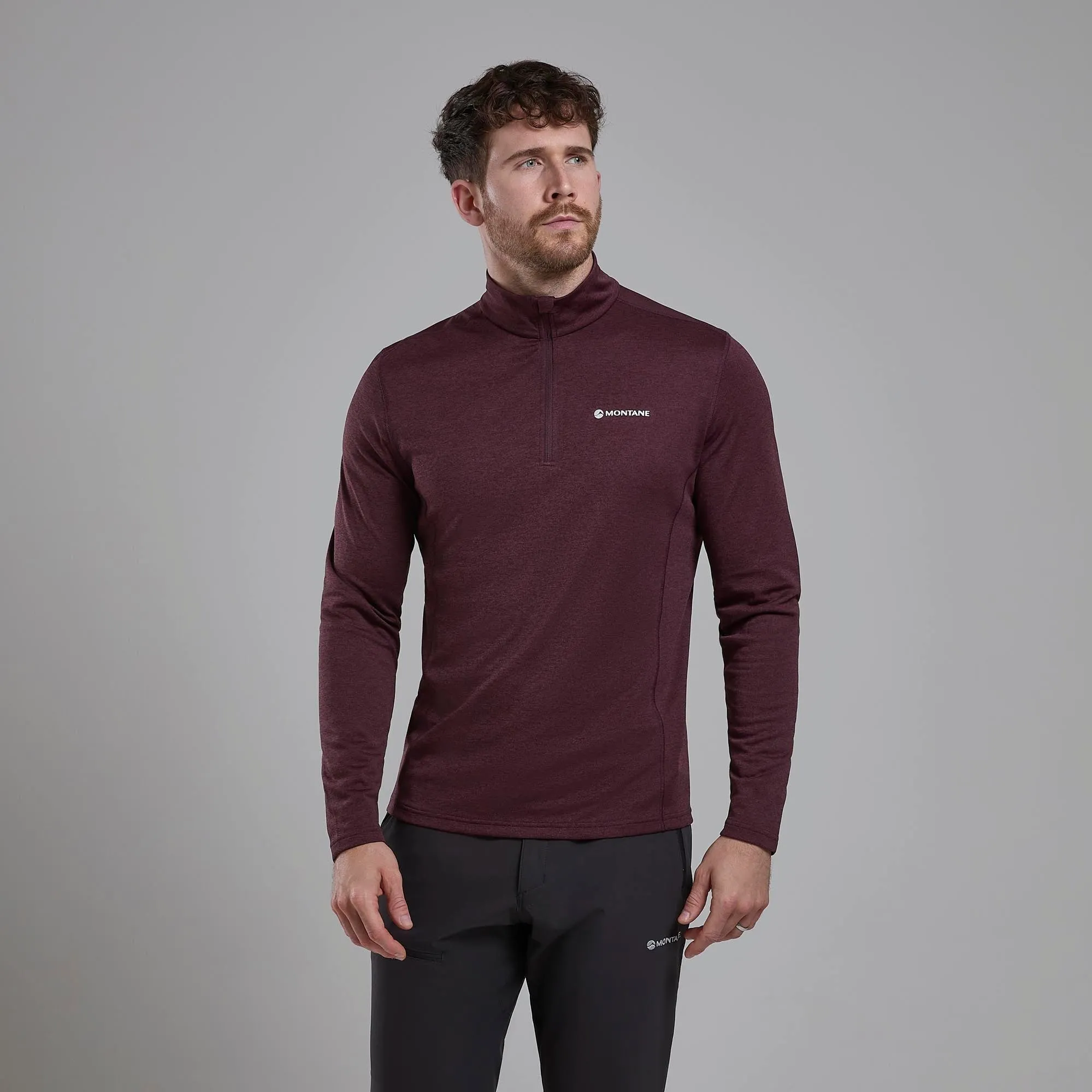 Montane Men's Dart Zip Neck T-Shirt Montane