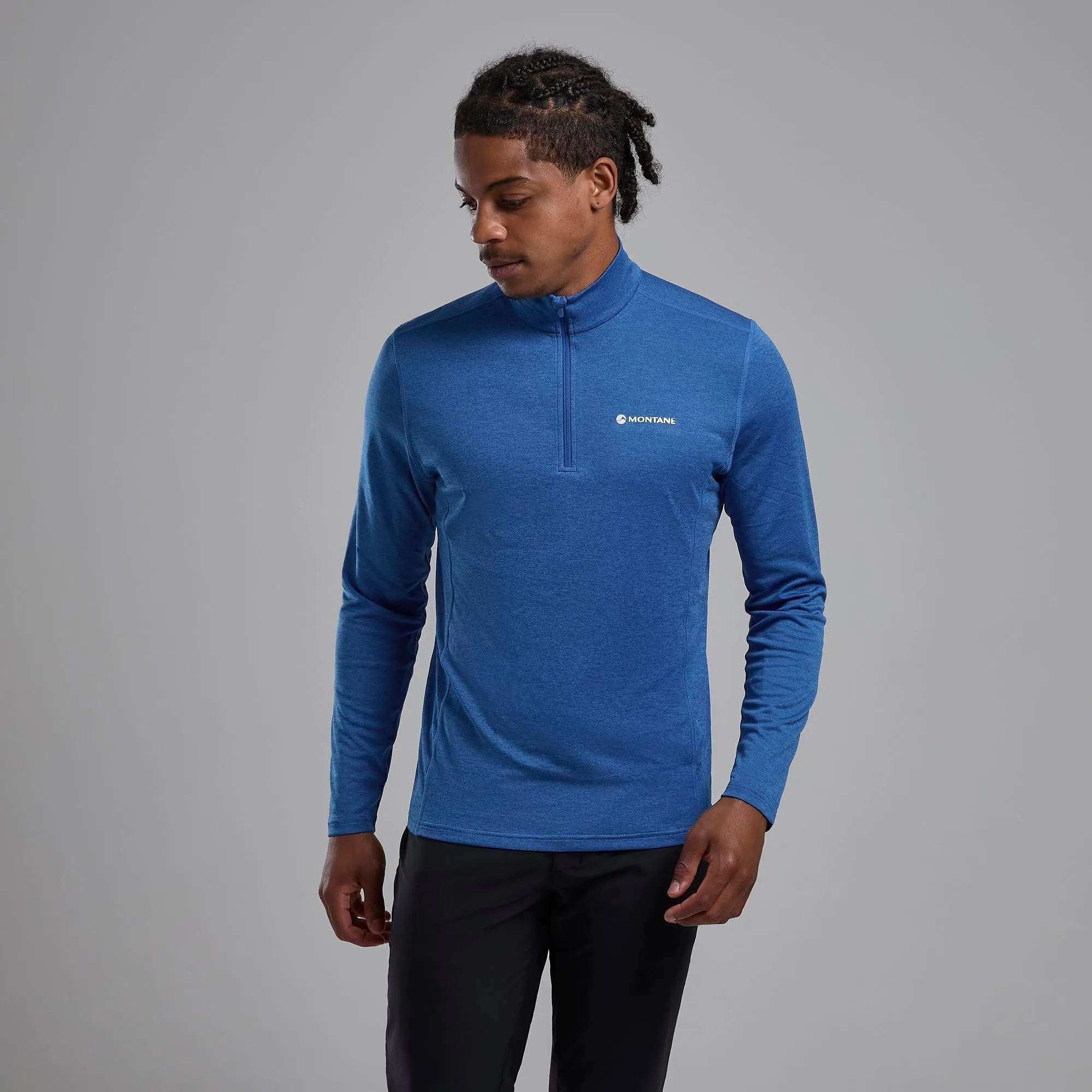 Montane Men's Dart Zip Neck T-Shirt Montane