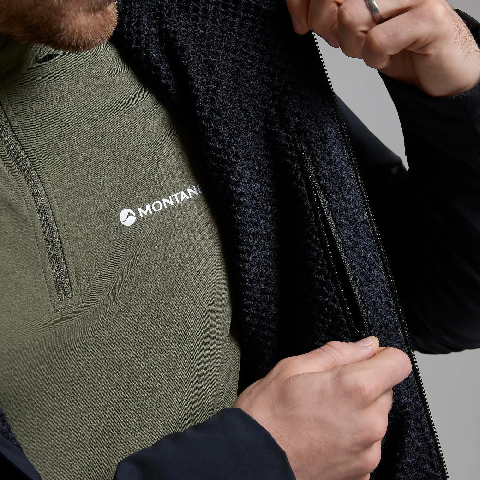 Montane Men's Khamsin Hooded Softshell Jacket Montane