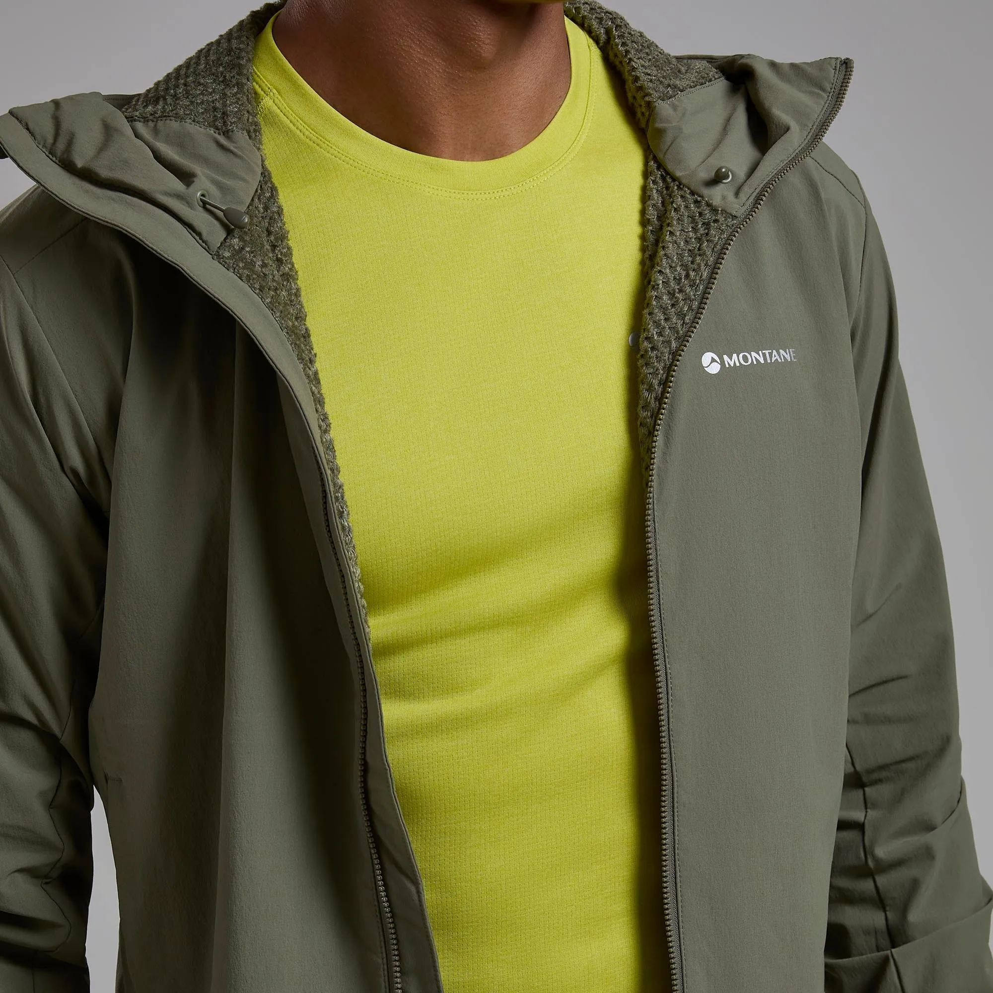 Montane Men's Khamsin Hooded Softshell Jacket Montane