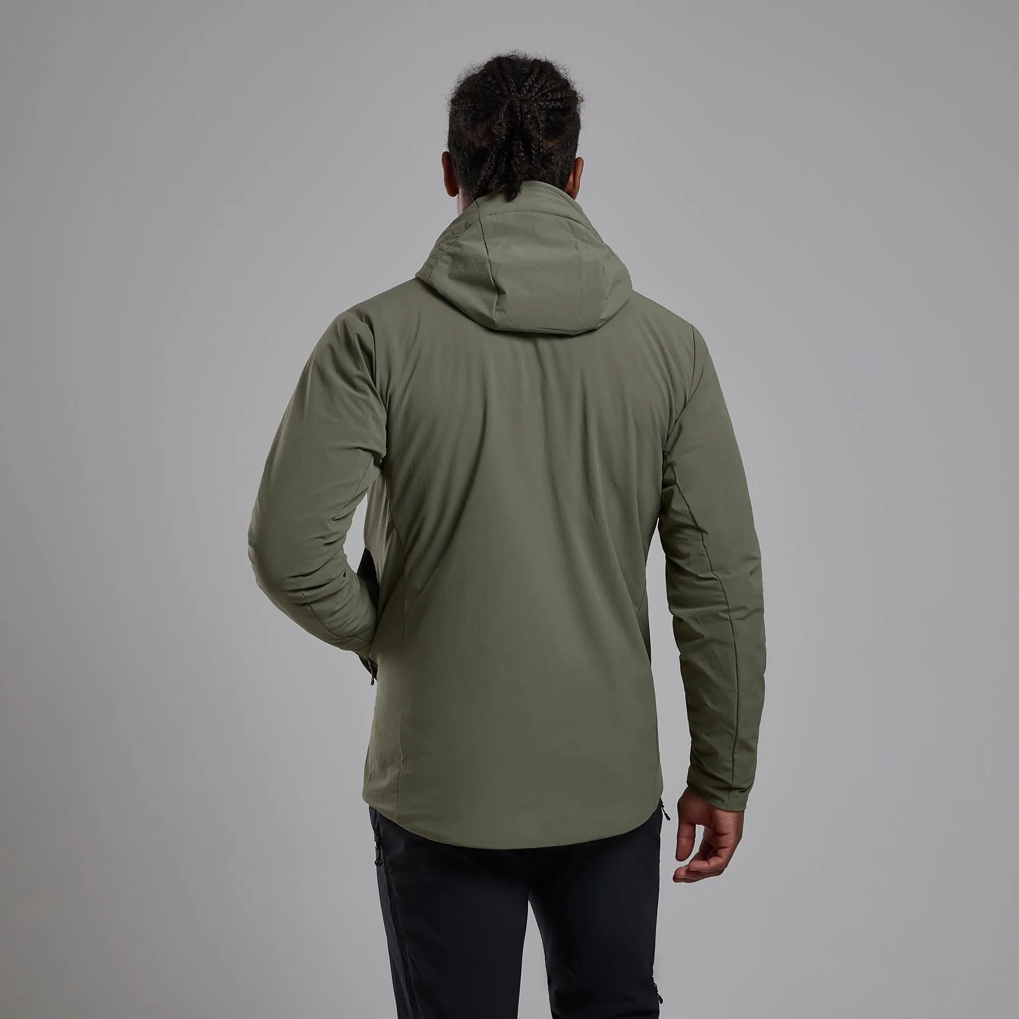 Montane Men's Khamsin Hooded Softshell Jacket Montane