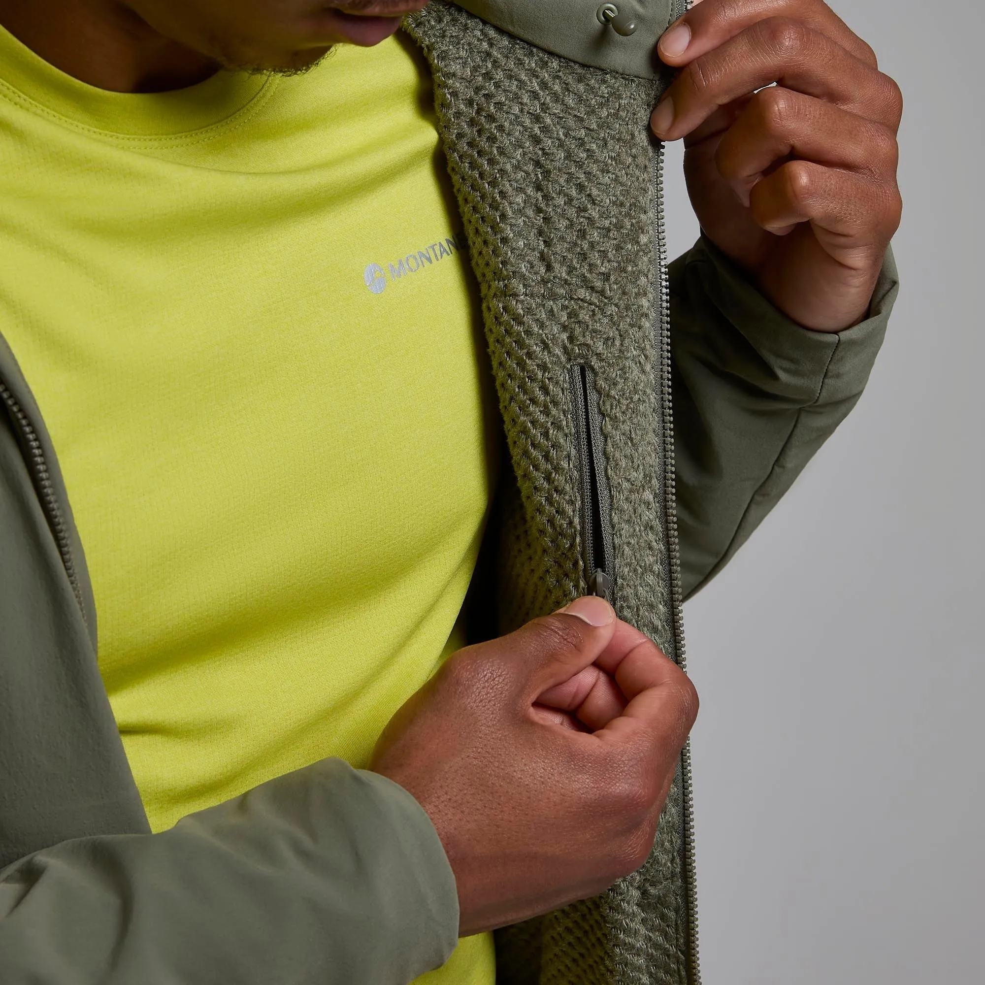 Montane Men's Khamsin Hooded Softshell Jacket Montane