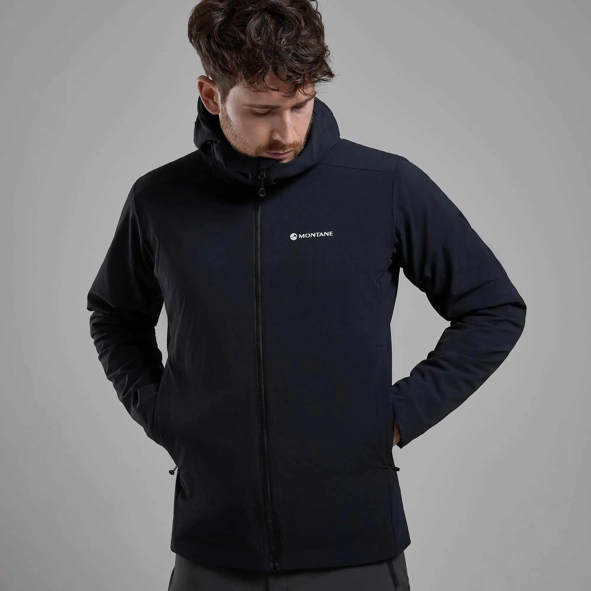 Montane Men's Khamsin Hooded Softshell Jacket Montane