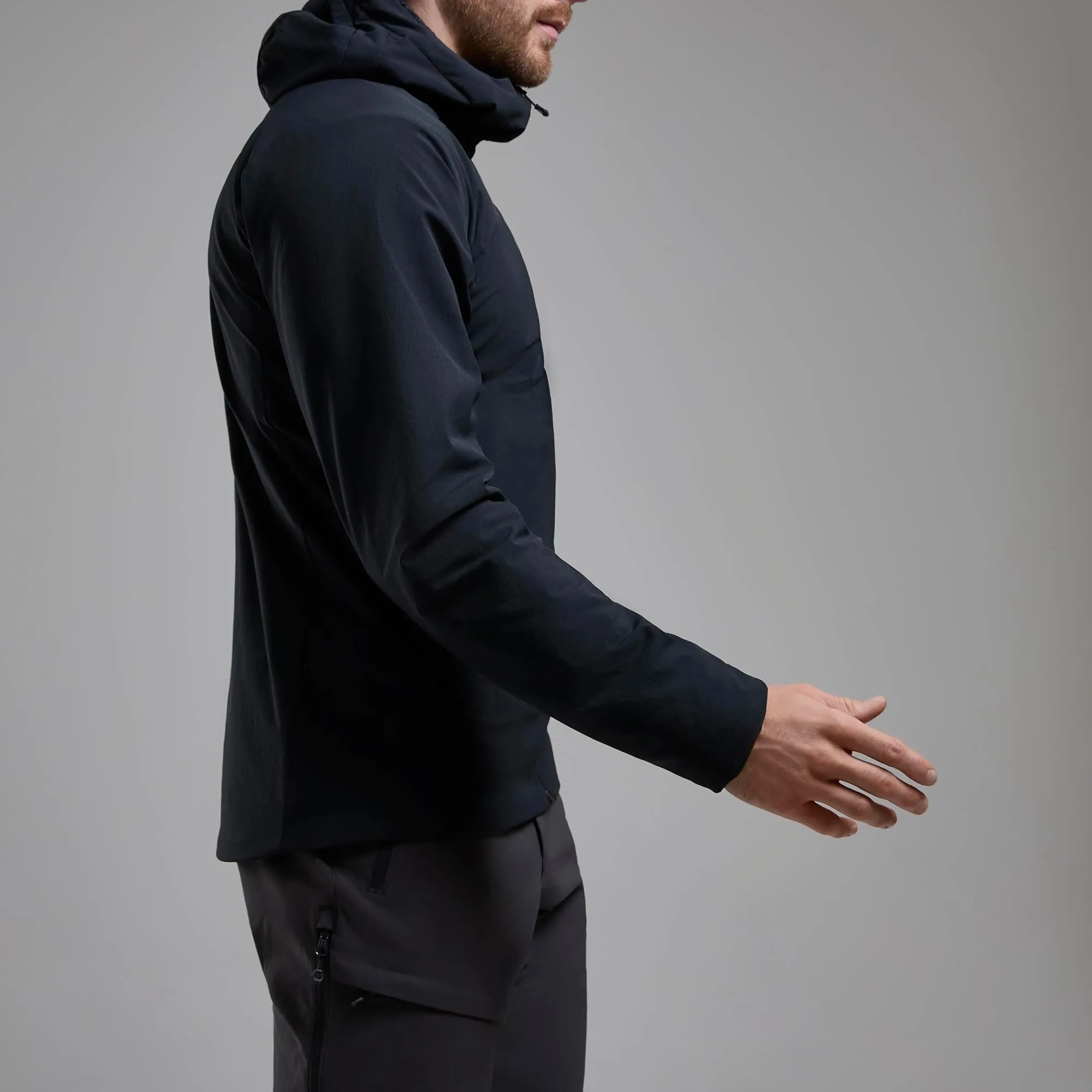 Montane Men's Khamsin Hooded Softshell Jacket Montane