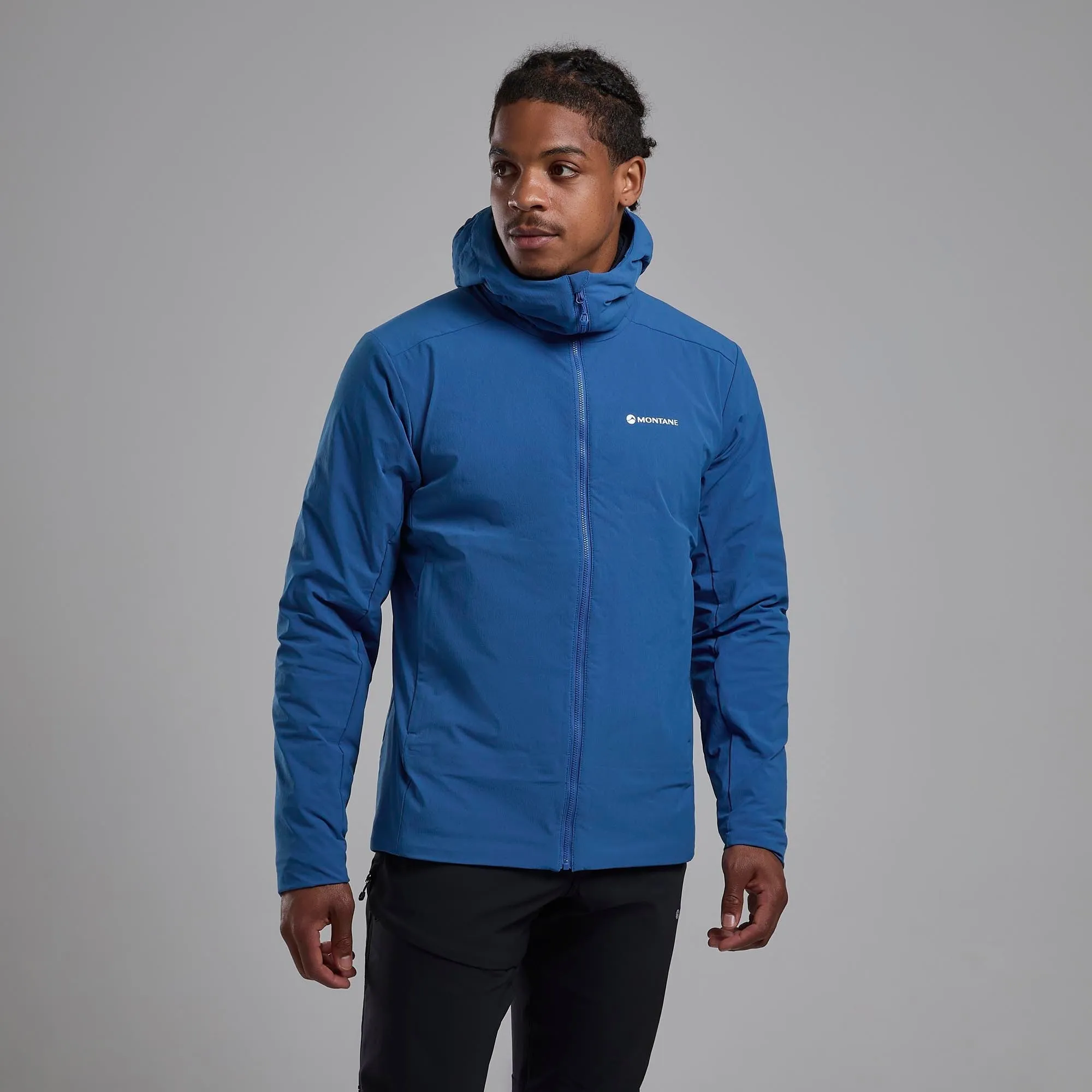 Montane Men's Khamsin Hooded Softshell Jacket Montane