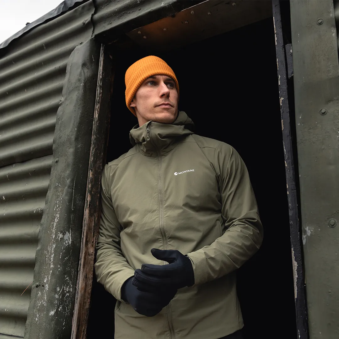 Montane Men's Khamsin Hooded Softshell Jacket Montane