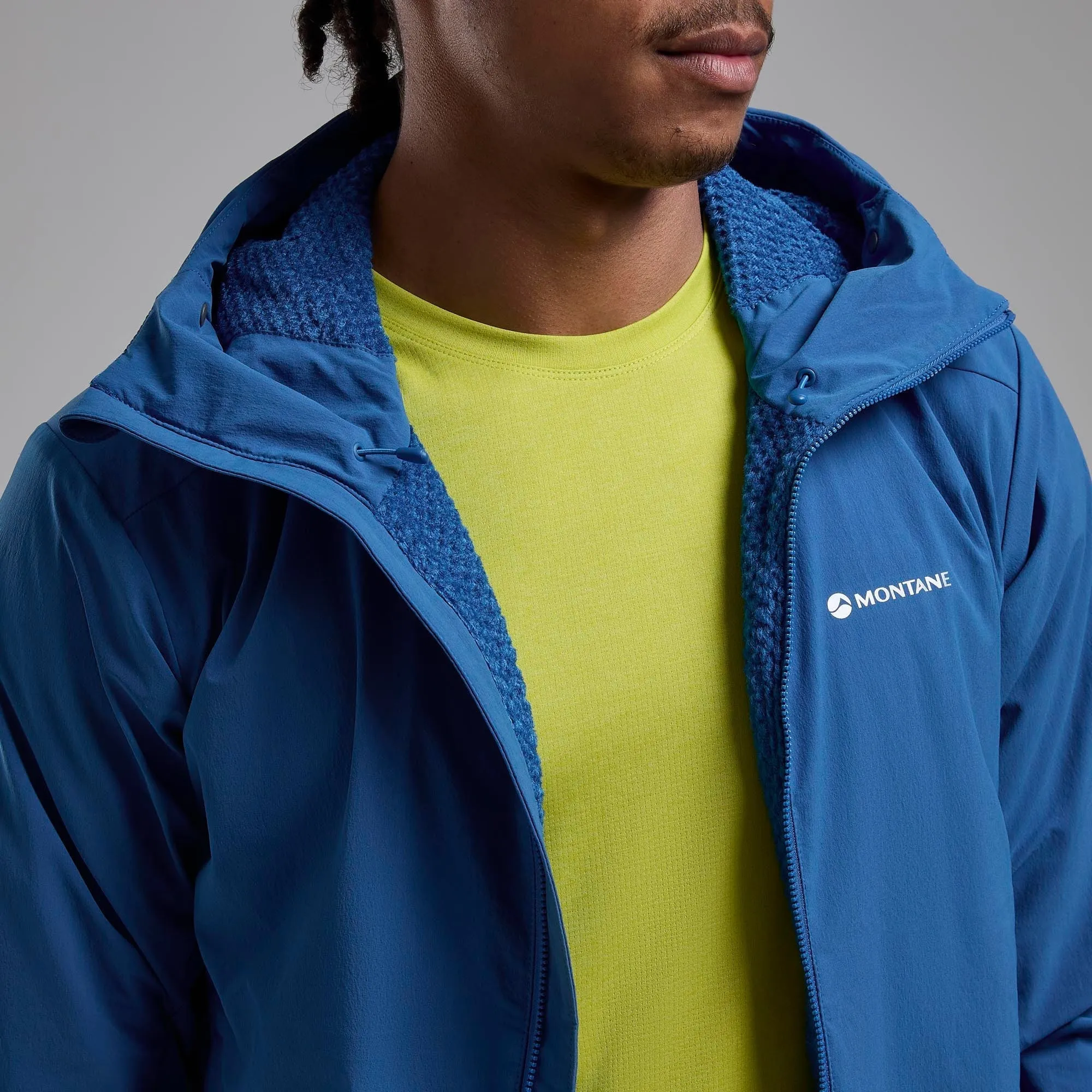 Montane Men's Khamsin Hooded Softshell Jacket Montane