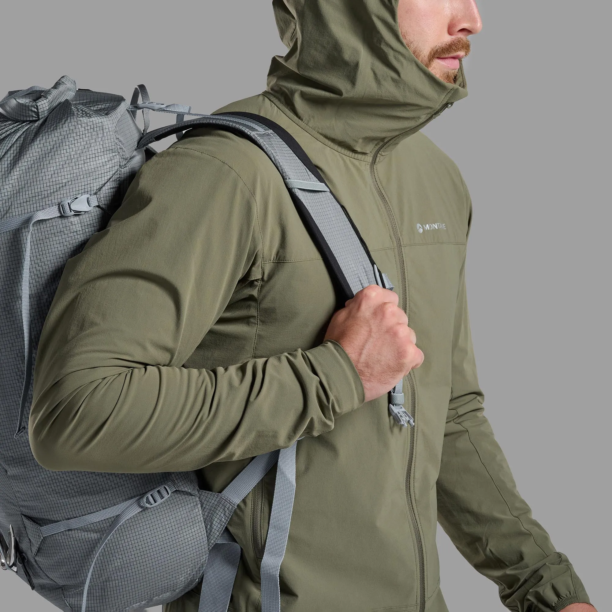Montane Men's Tenacity Nano Hooded Softshell Jacket Montane