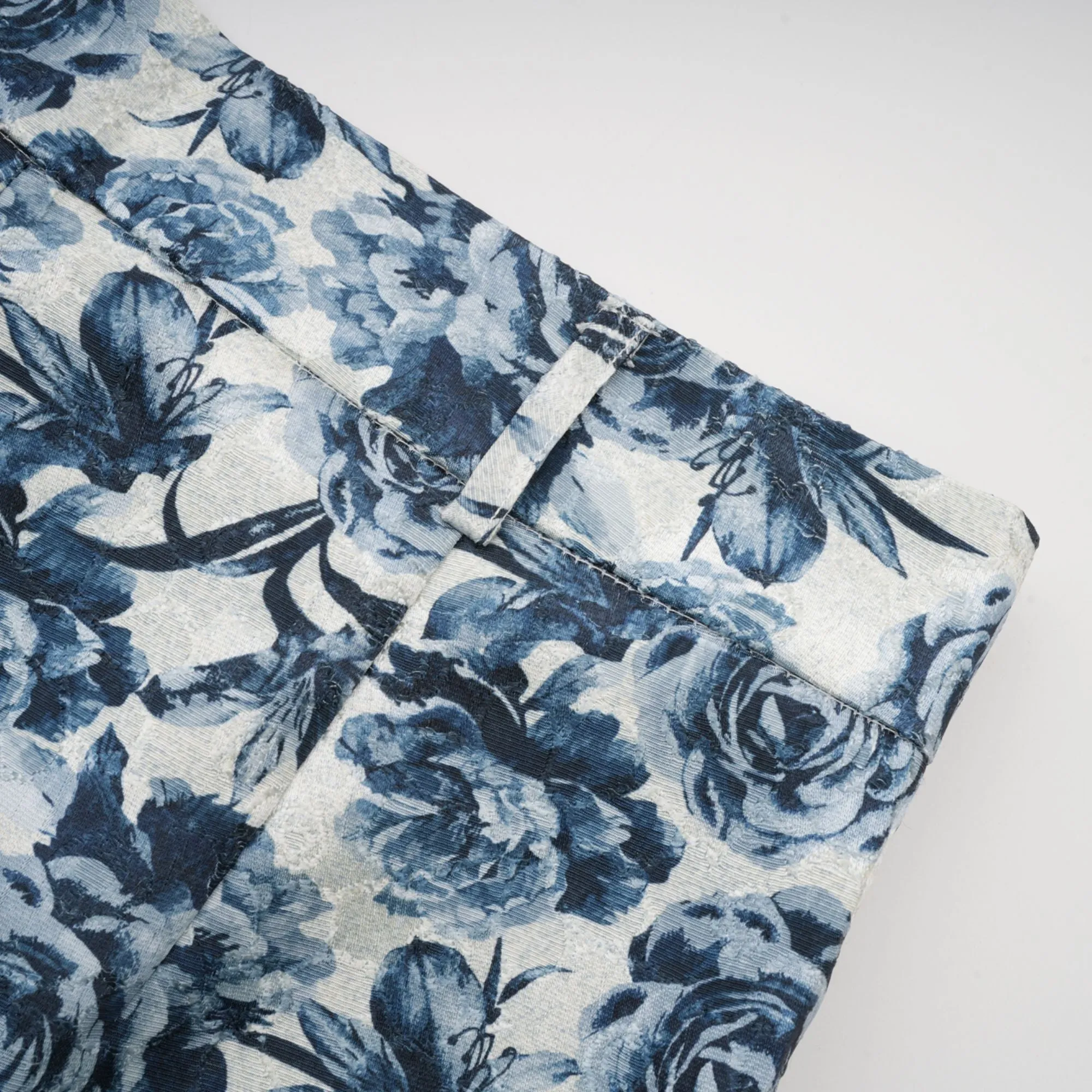 Morgane floral-print jacket & trousers matching set Gloria Lanvin
