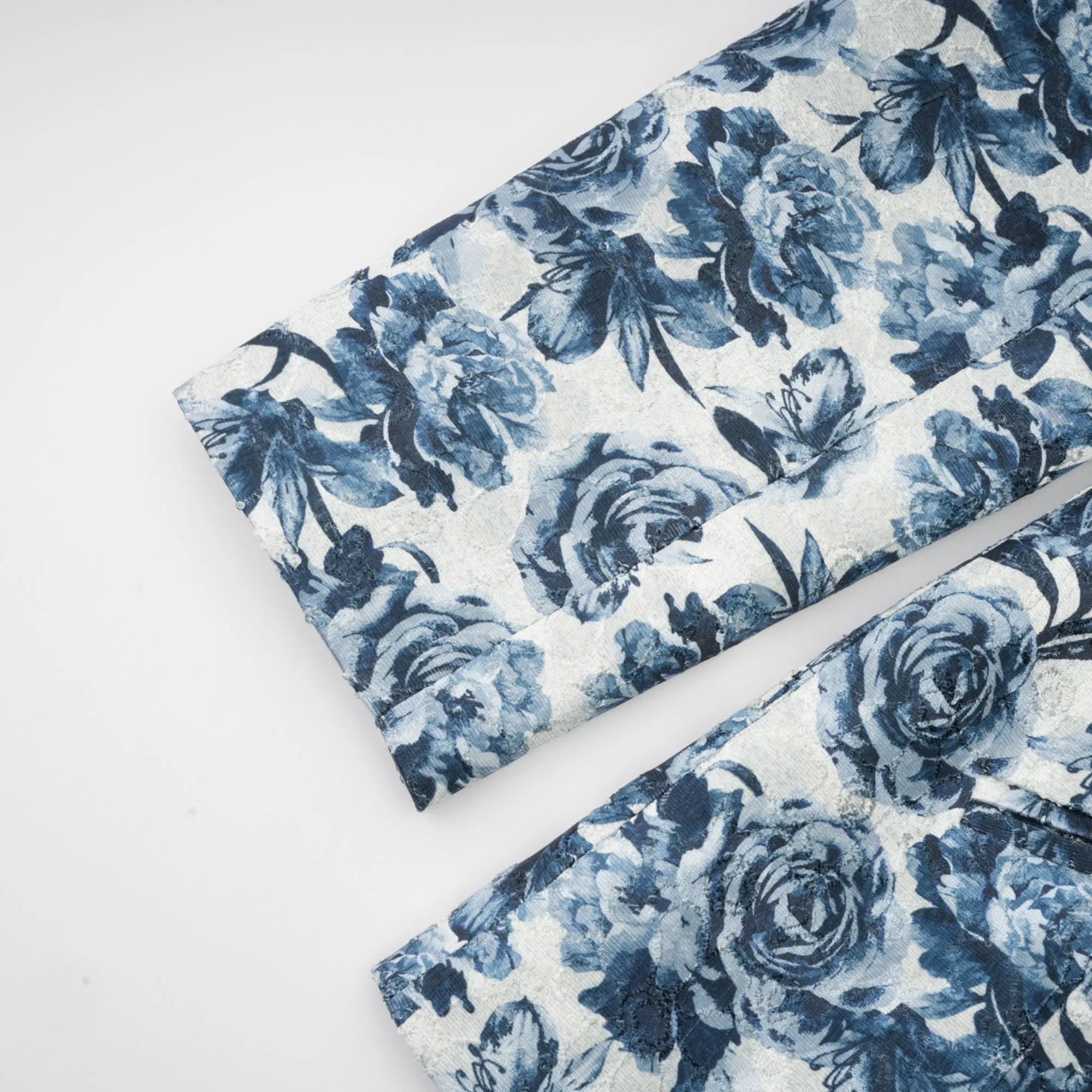 Morgane floral-print jacket & trousers matching set Gloria Lanvin