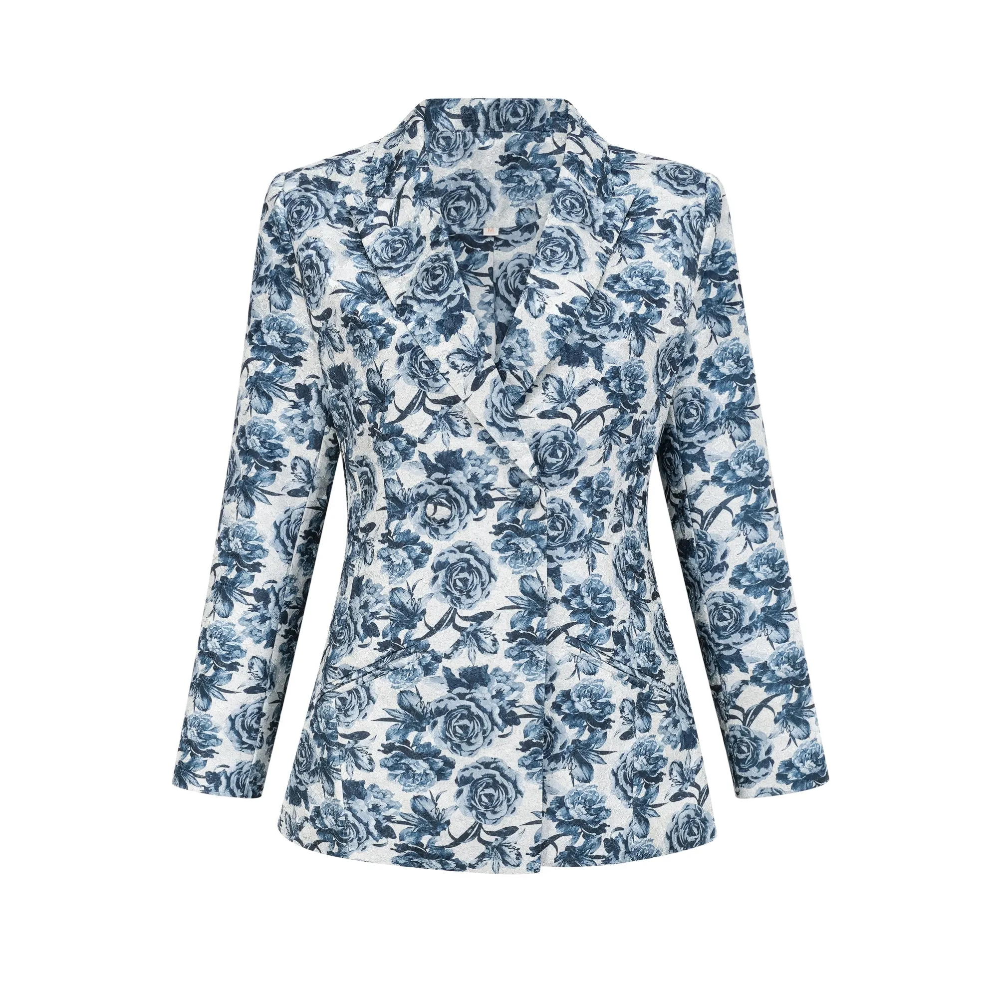 Morgane floral-print jacket & trousers matching set Gloria Lanvin