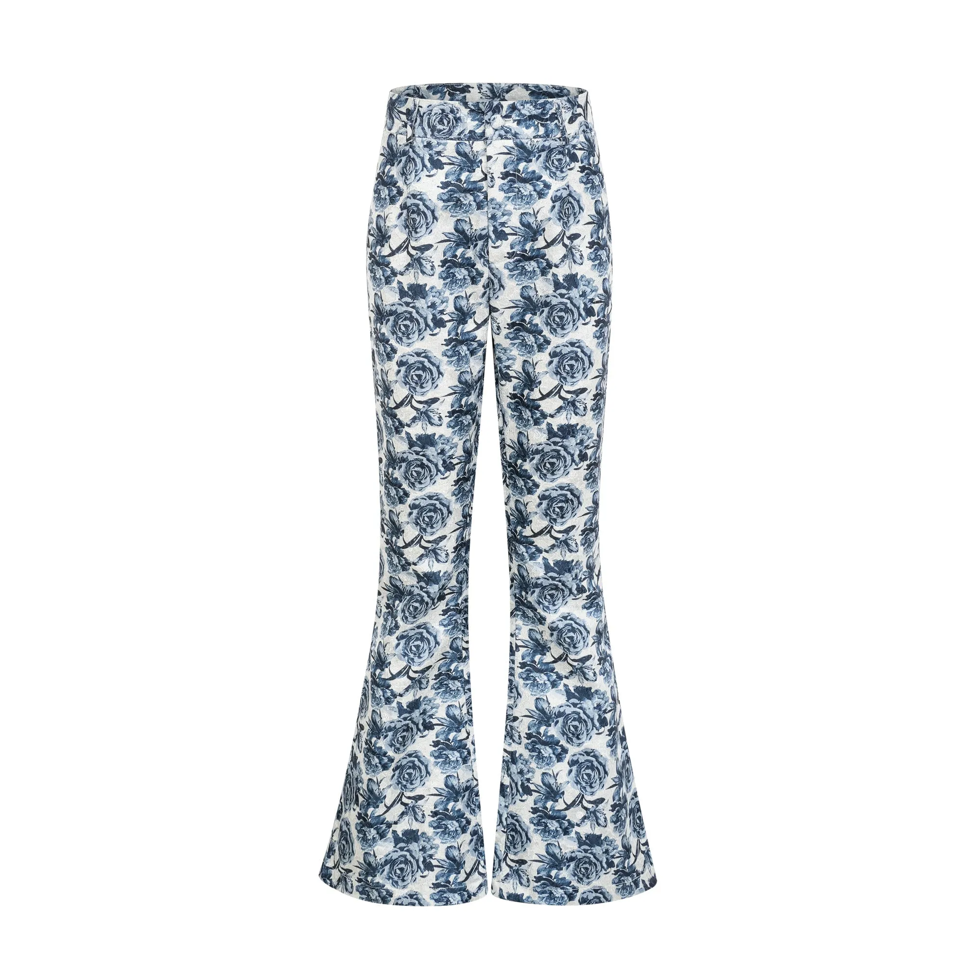 Morgane floral-print jacket & trousers matching set Gloria Lanvin