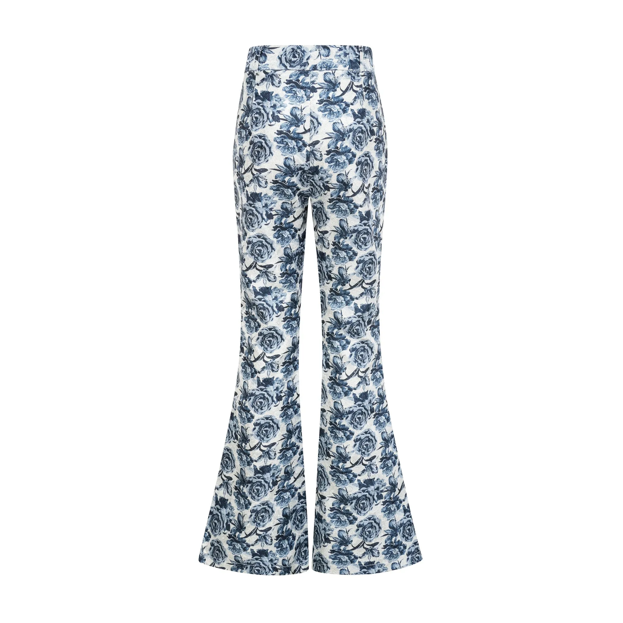 Morgane floral-print jacket & trousers matching set Gloria Lanvin