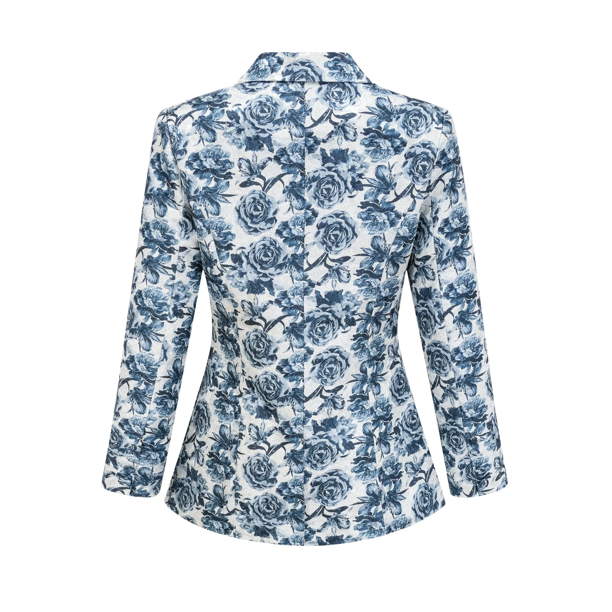 Morgane floral-print jacket & trousers matching set Gloria Lanvin