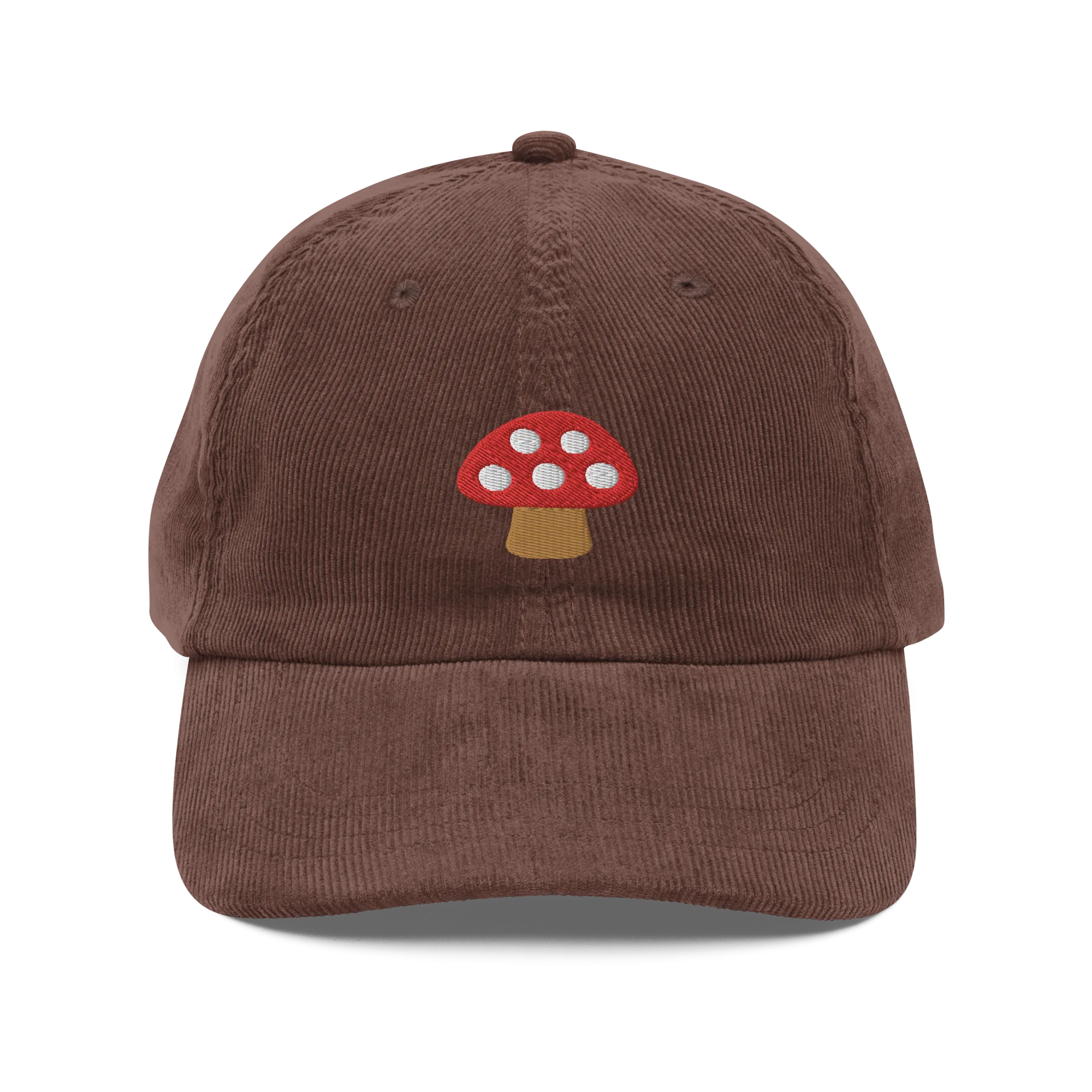 Mushroom Corduroy Hat