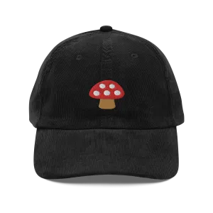 Mushroom Corduroy Hat
