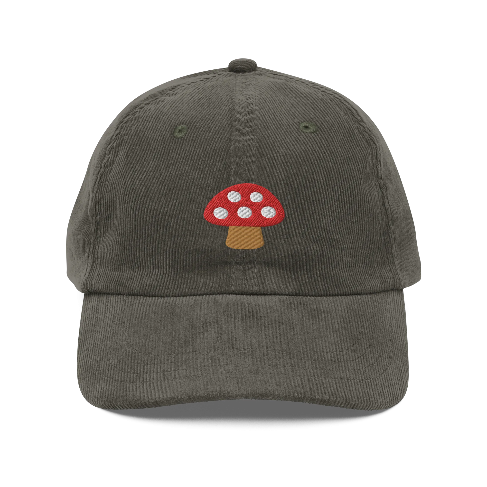 Mushroom Corduroy Hat