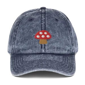Mushroom Vintage Hat