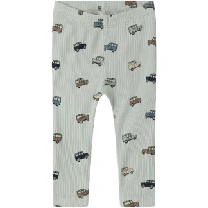 Name It Aqua Gray Hukab Long Johns