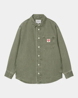 Nash Shirt | Army Green (enzyme bleach washed) Carhartt WIP