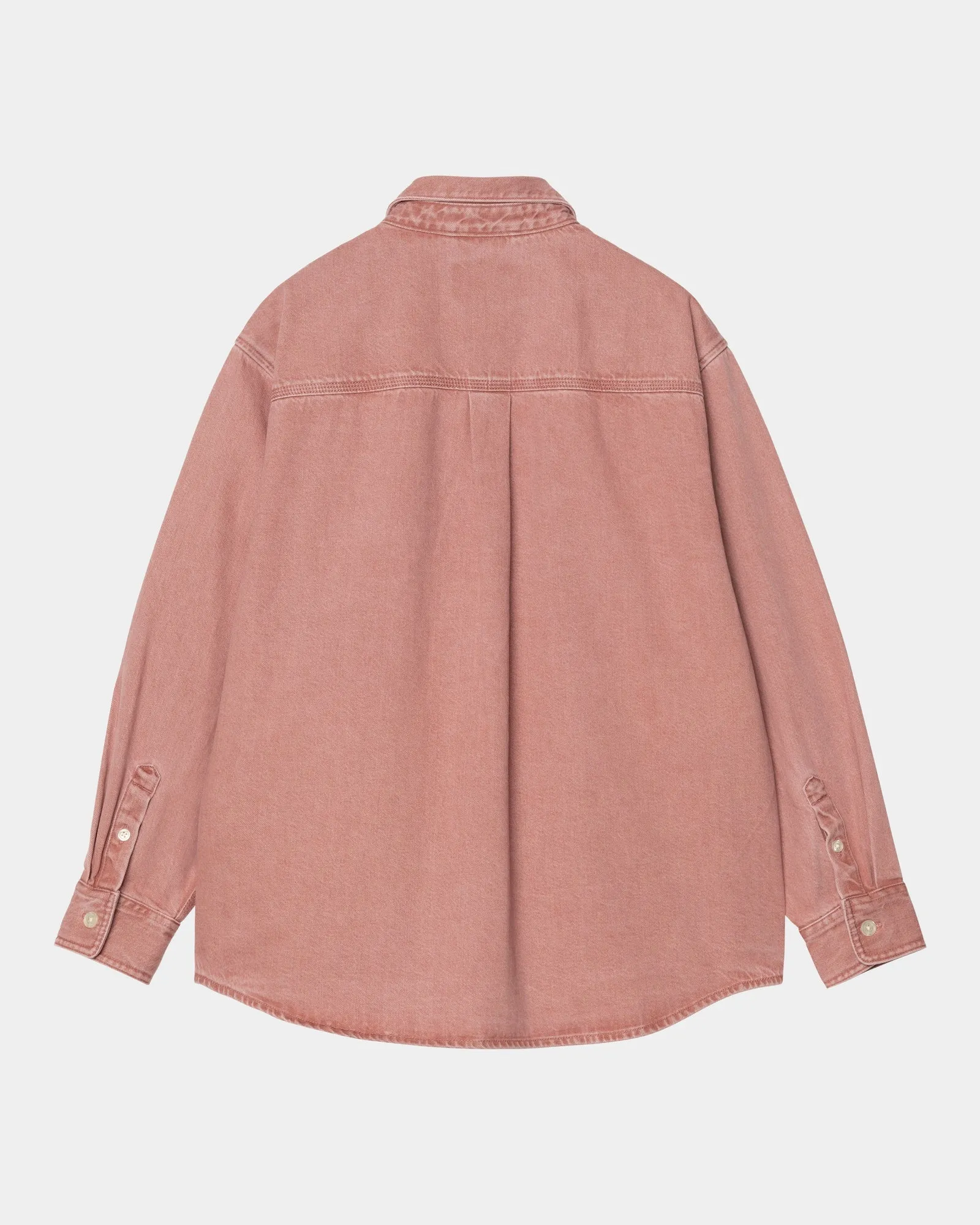 Nash Shirt | Sulfur Red (enzyme bleach washed) Carhartt WIP