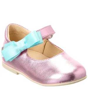 Naturino Clarinta Metallic Leather Flat