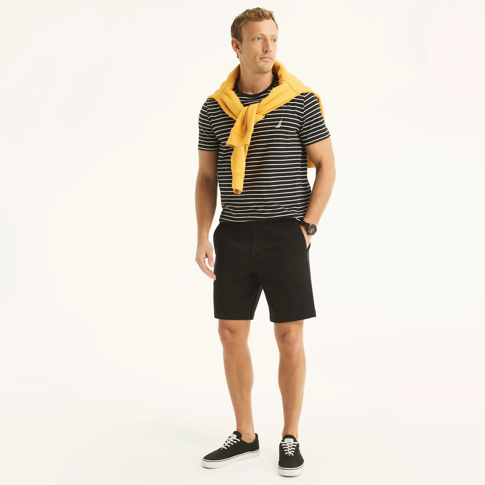 Nautica Mens 8.5" Stretch Short