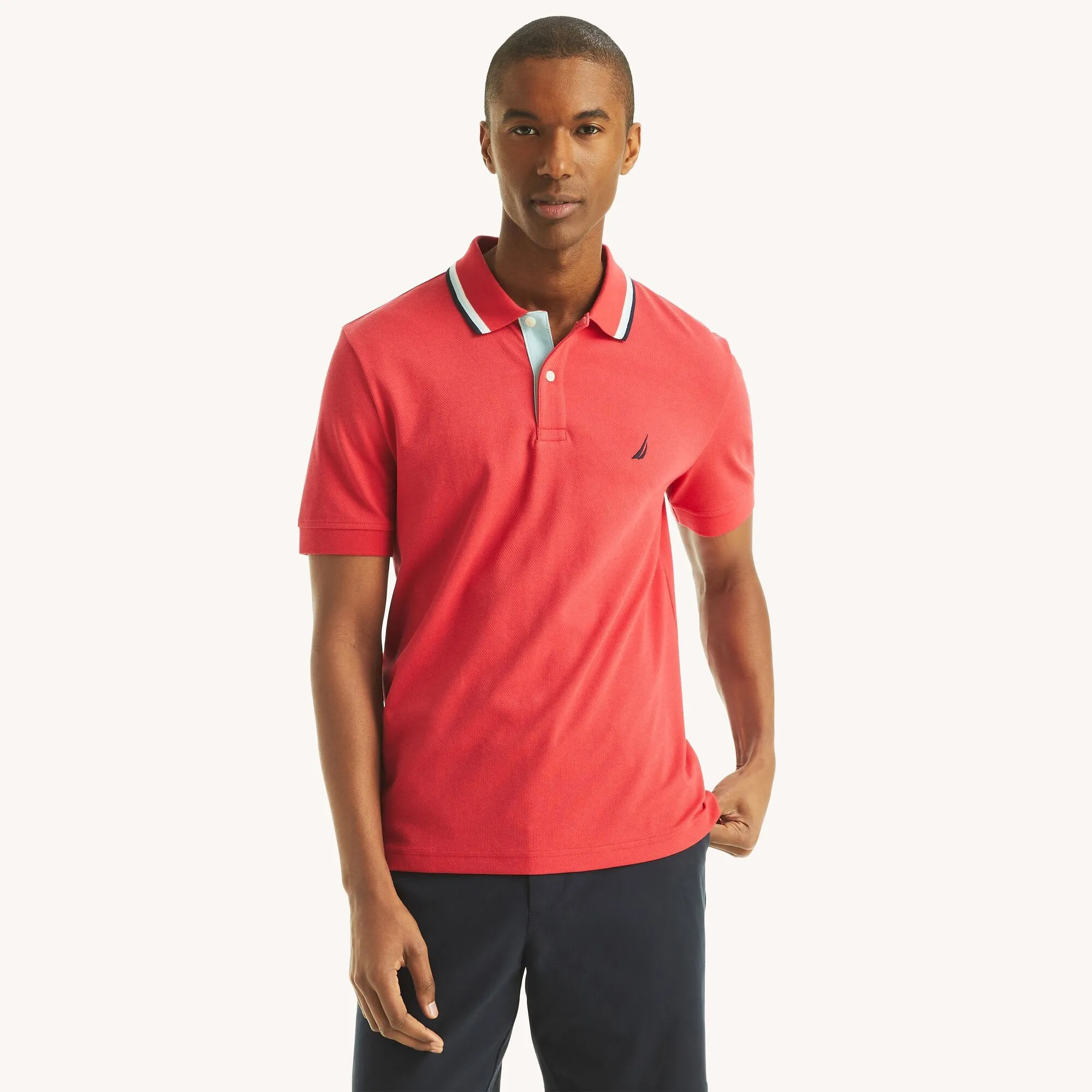 Nautica Mens Classic Fit Performance Polo