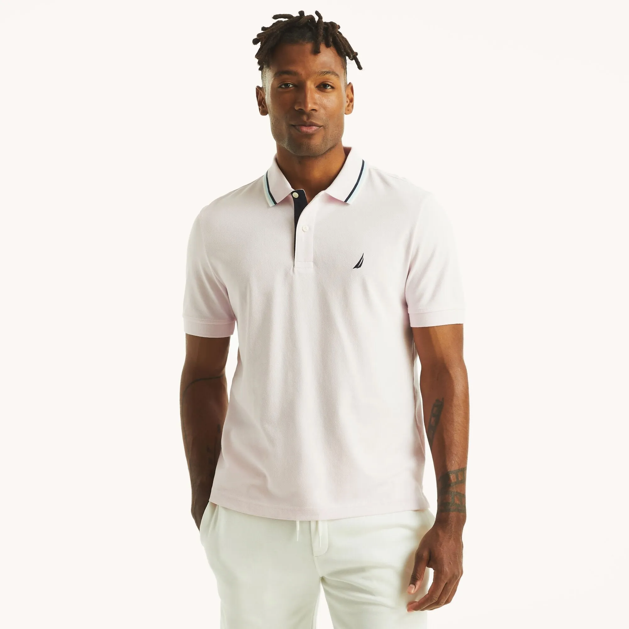 Nautica Mens Classic Fit Performance Polo