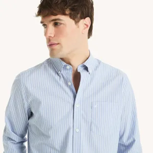 Nautica Mens Classic Fit Wrinkle-Resistant Plaid Shirt
