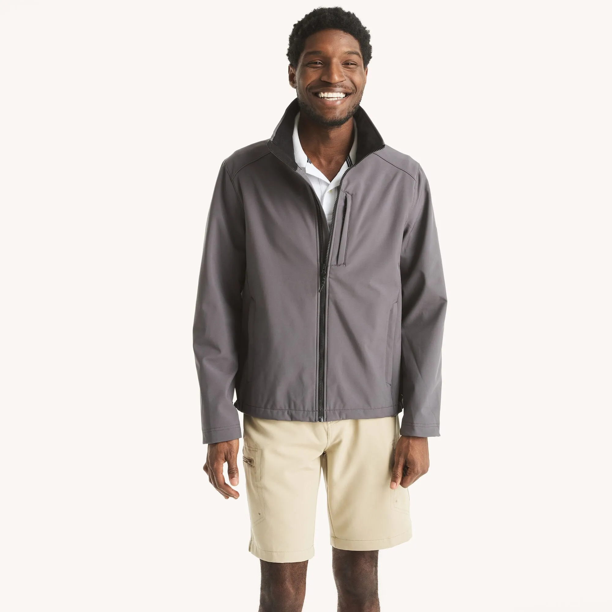 Nautica Mens Full-Zip Jacket