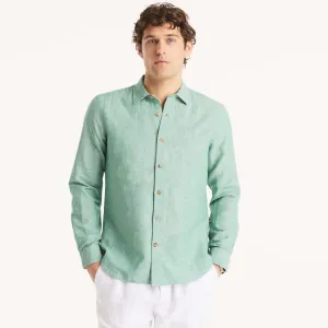 Nautica Mens Linen Shirt