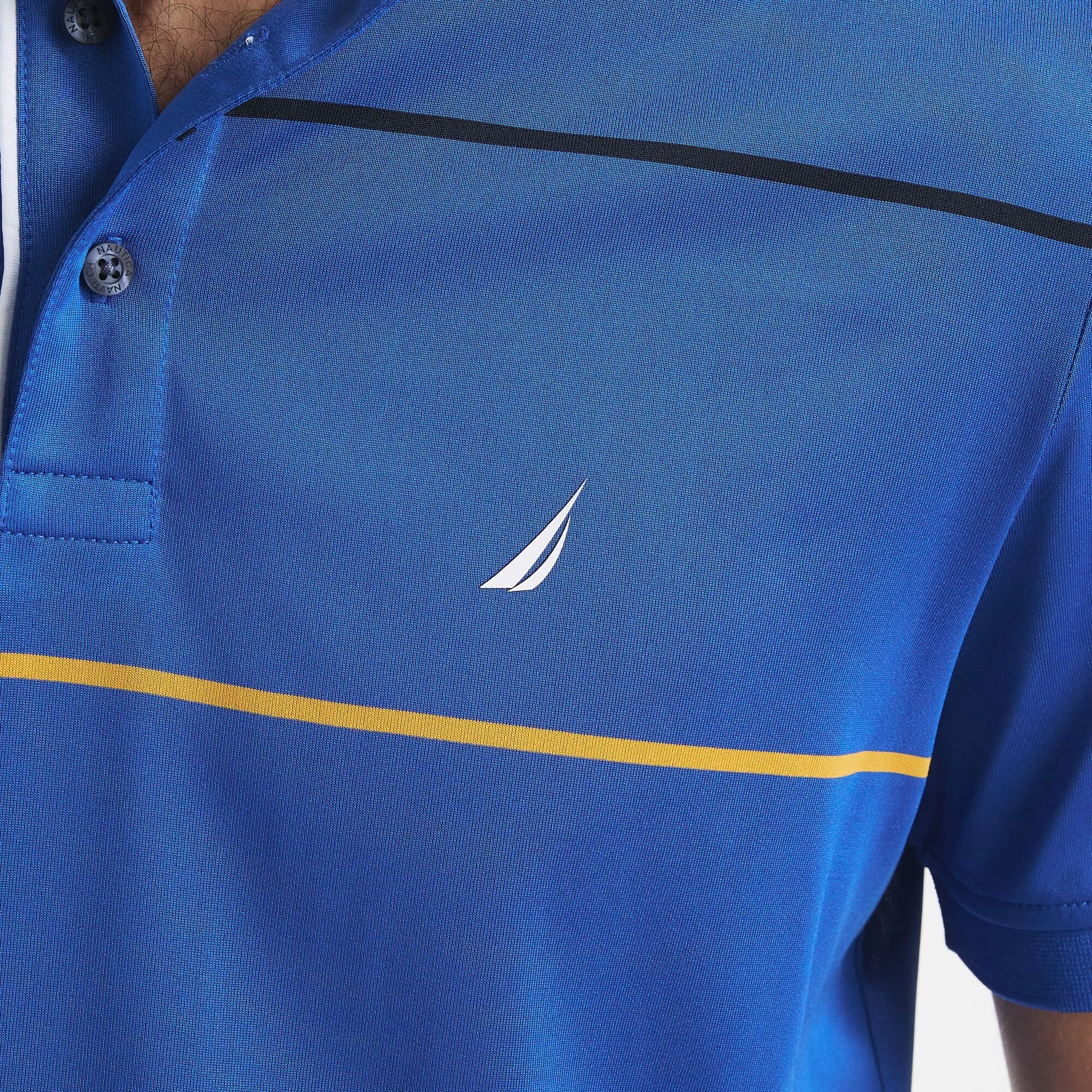 Nautica Mens Navtech Classic Fit Polo