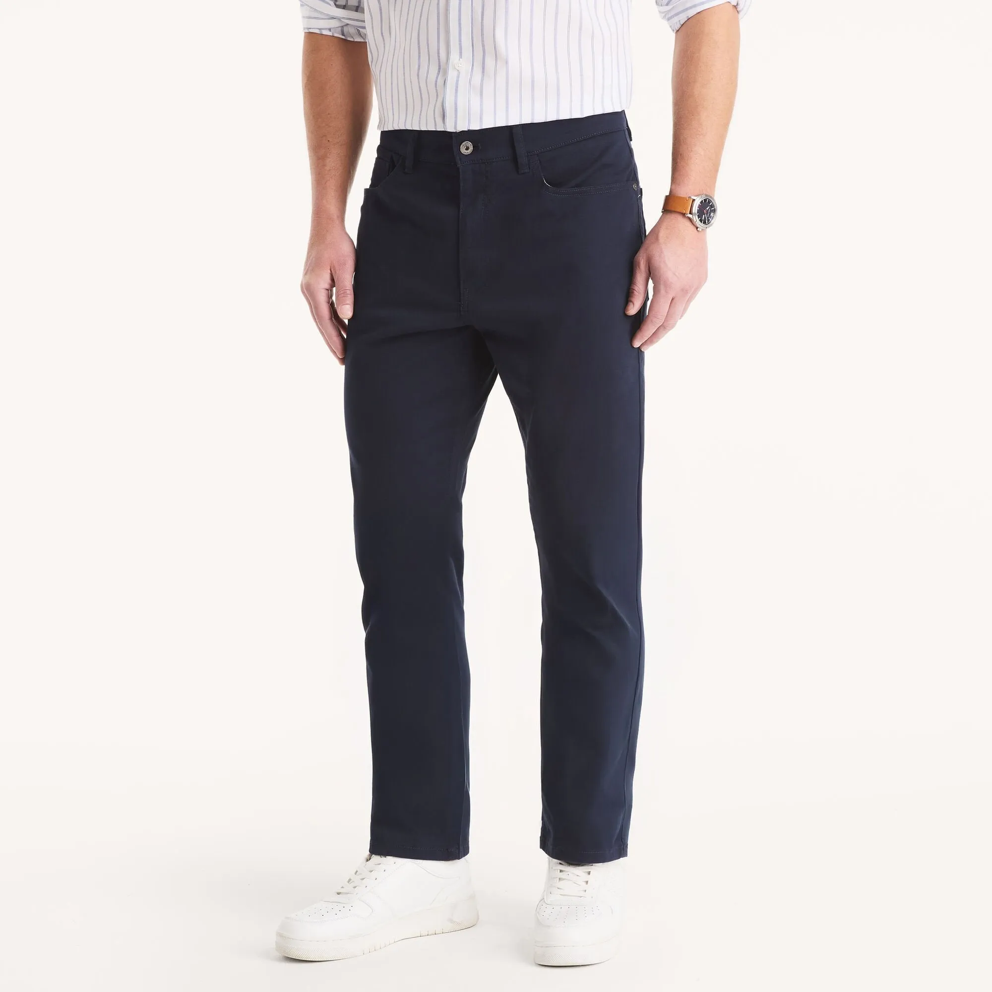 Nautica Mens Straight Fit Stretch Pant