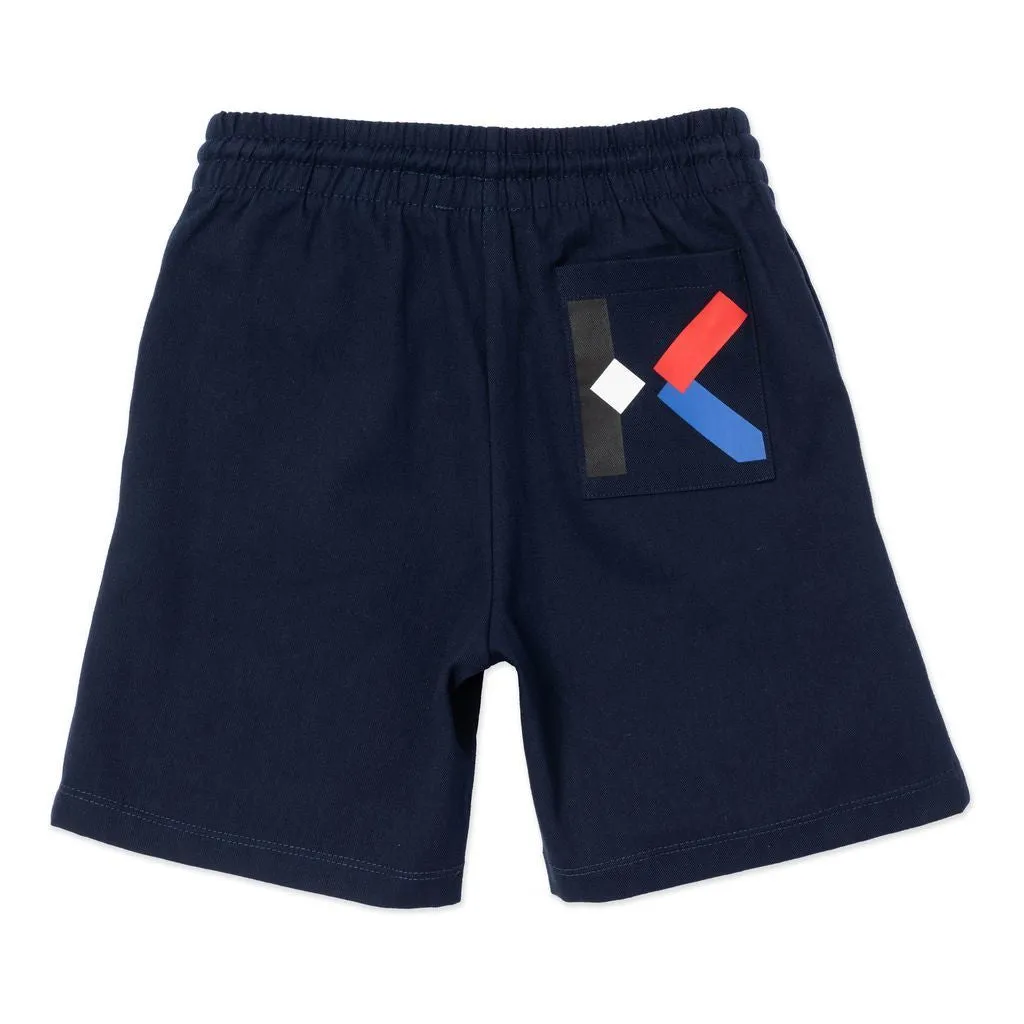Navy Bermuda Shorts