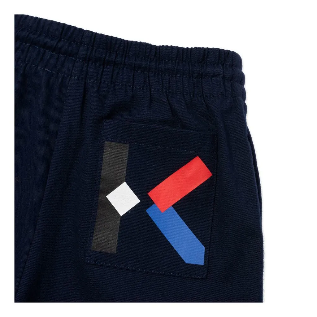 Navy Bermuda Shorts