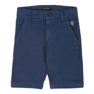 Navy Logo Shorts