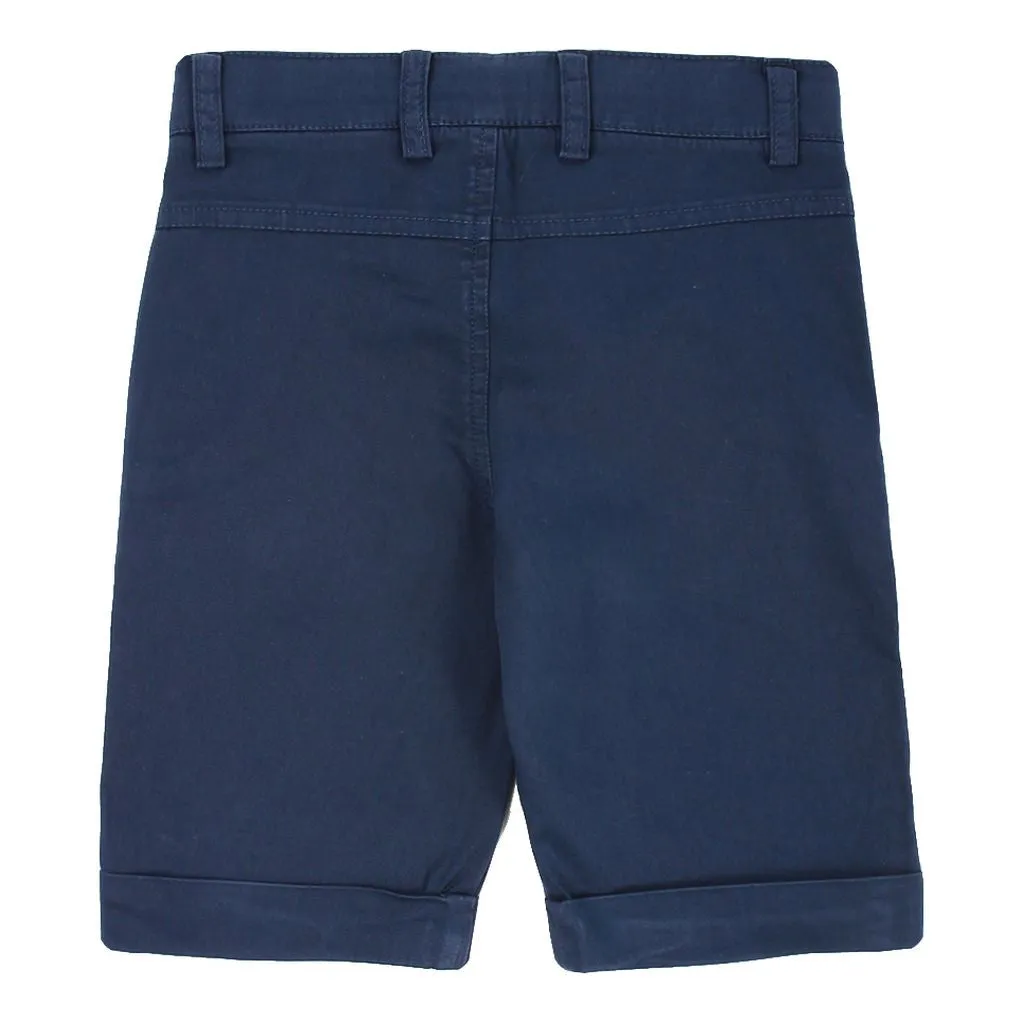 Navy Logo Shorts