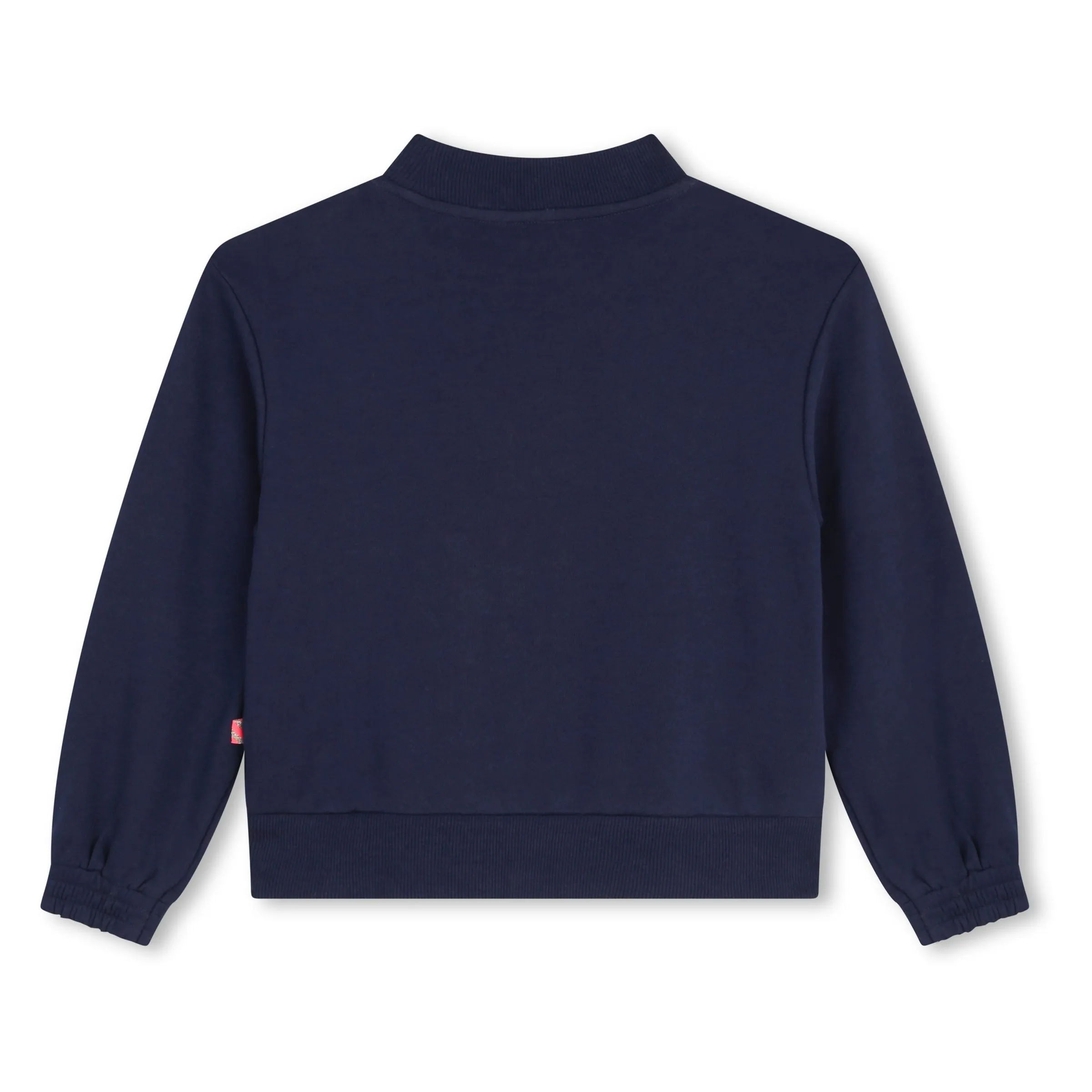 Navy Sequin Fleece Sweatshirt