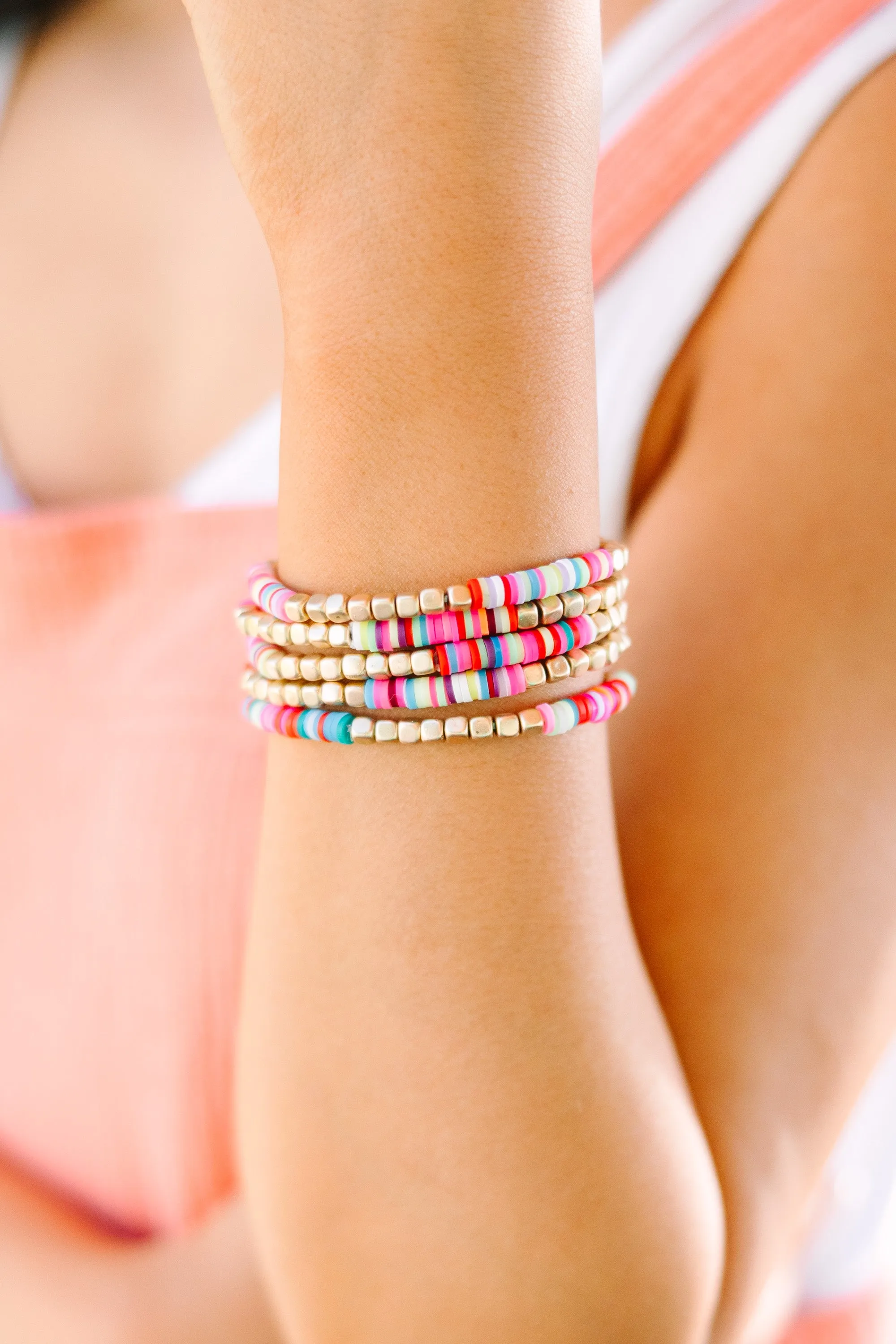 Need You Now Multicolor Bracelet Set
