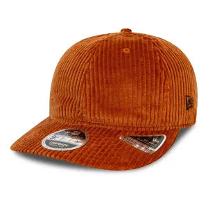 New Era Cord Dark Orange 9FIFTY Retro Crown Cap Billy J
