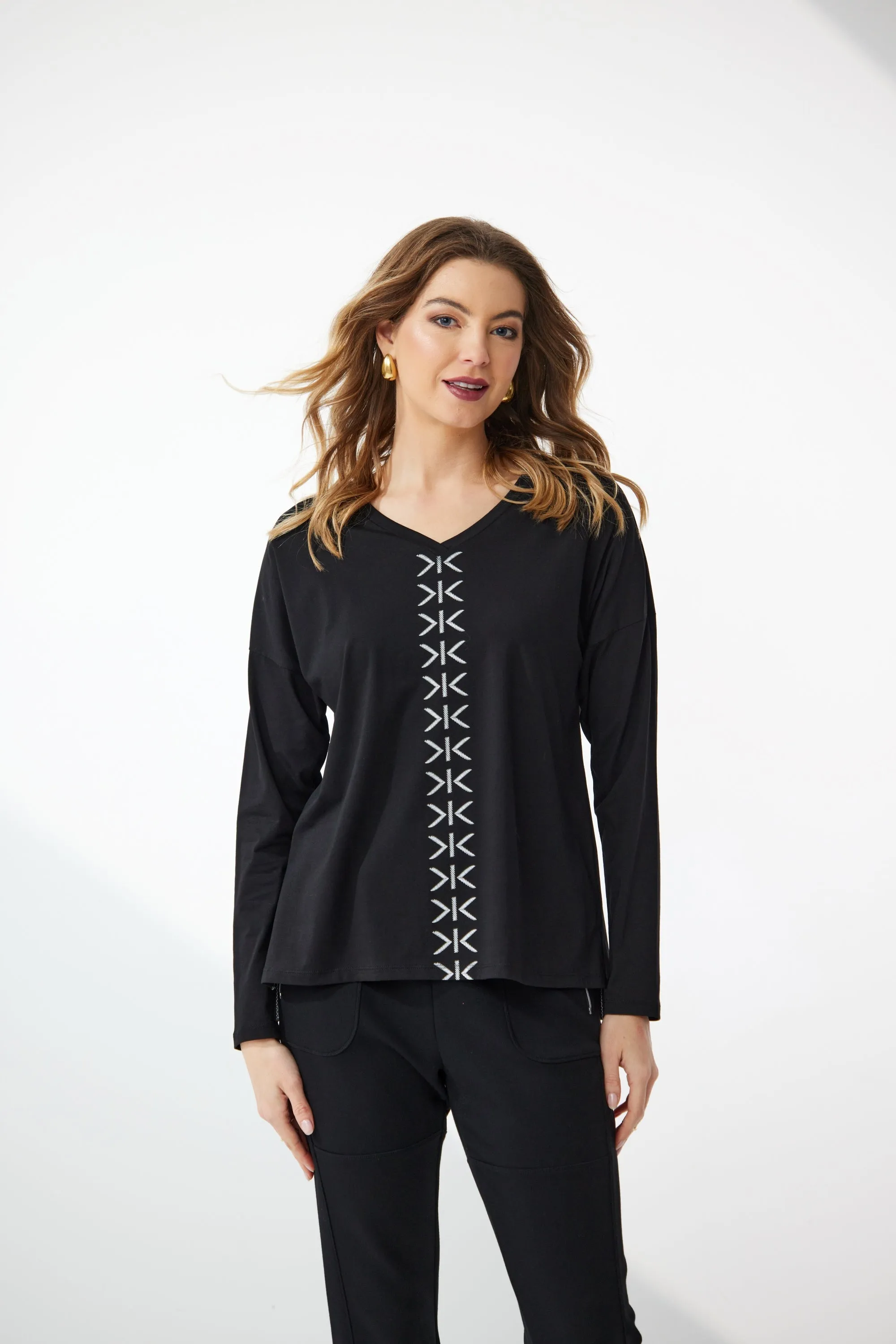 Newport - Domino Casual Tee - NP29347 - Black