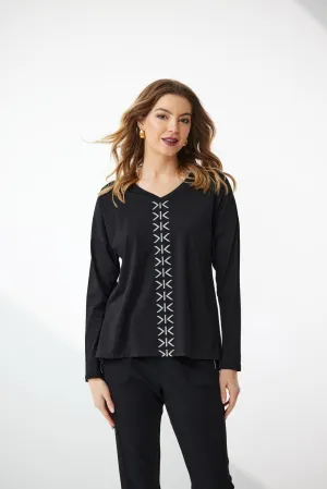 Newport - Domino Casual Tee - NP29347 - Black